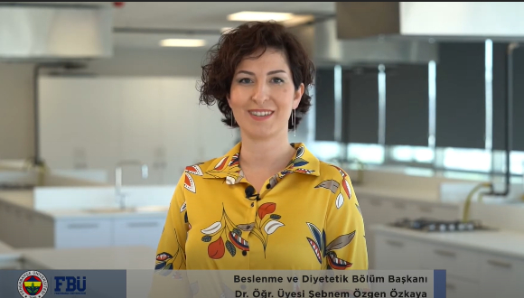 Dr. Öğr. Üyesi Şebnem ÖZGEN ÖZKAYA / Beslenme ve Diyetetik