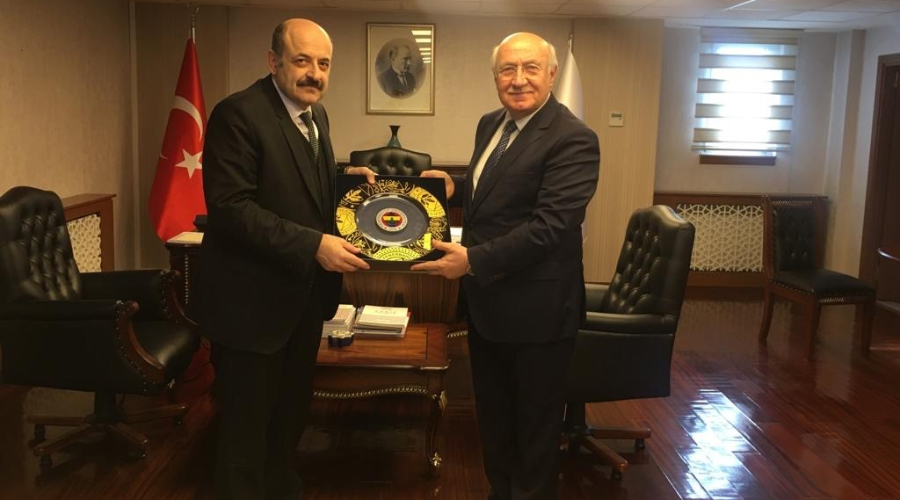 Rektörümüzden YÖK Başkanı’na Ziyaret