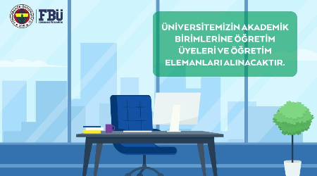 Fenerbahçe Üniversitesi Akademik Personel Alım İlanı